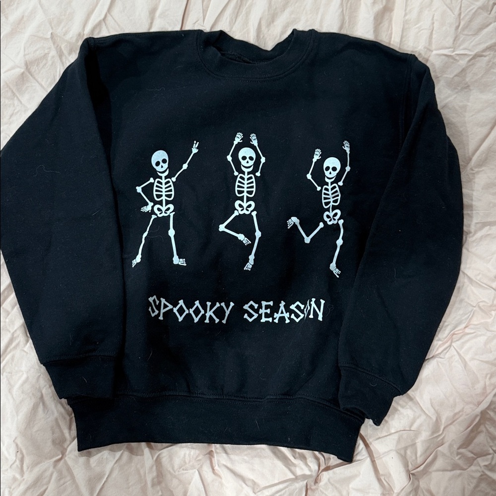 Staykation Skeleton Sweatshirt